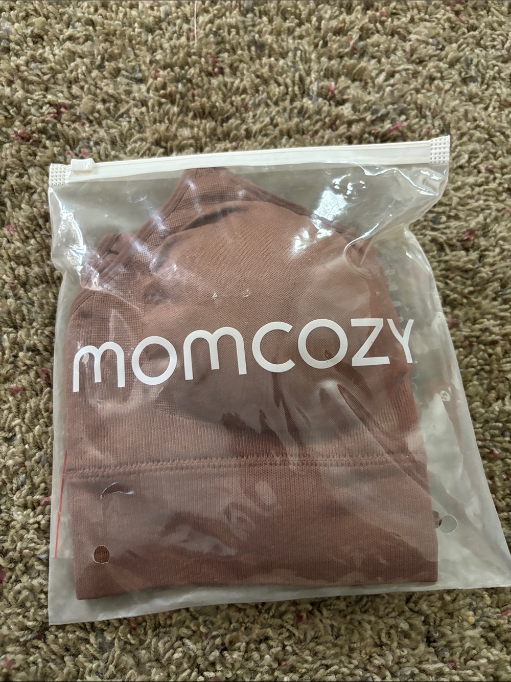 NWT Momcozy Hands Free All-In-One Pumping & Nursing Bra Sz M Chocolate HF015